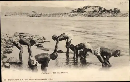 Ak Ägypten, Pecheurs des cataractes