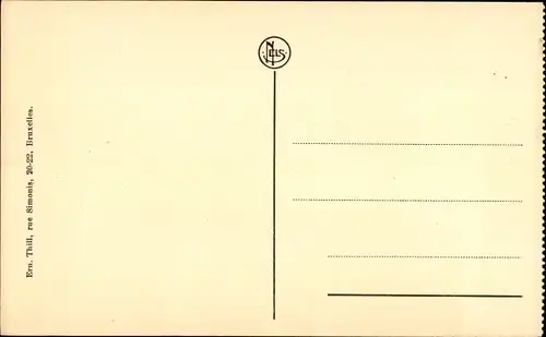 Ak Schlacht von Waterloo, Charge ecossaise, Schlachtfeld, Kavallerie