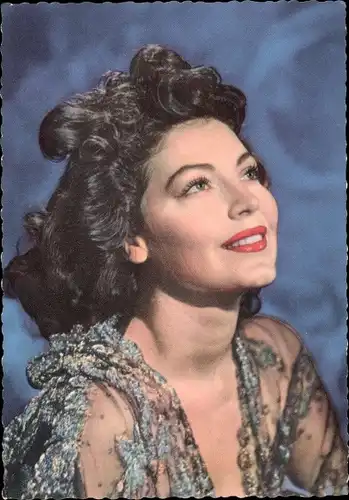 Ak Schauspielerin Ava Gardner, Portrait