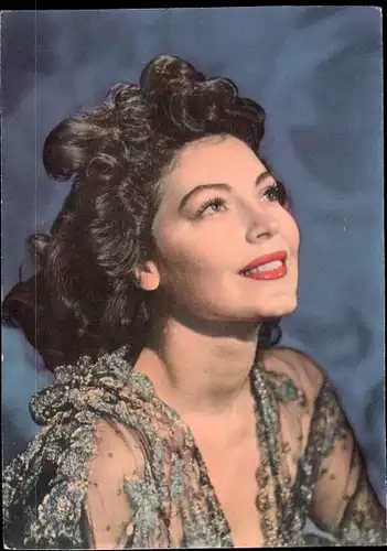 Ak Schauspielerin Ava Gardner, Portrait