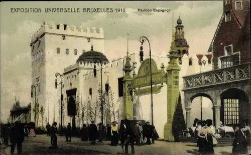Ak Exposition Universelle Brüssel 1910, Pavillon Espagnol