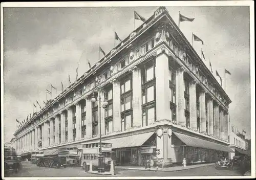 Ak London City England, Selfridge & Co