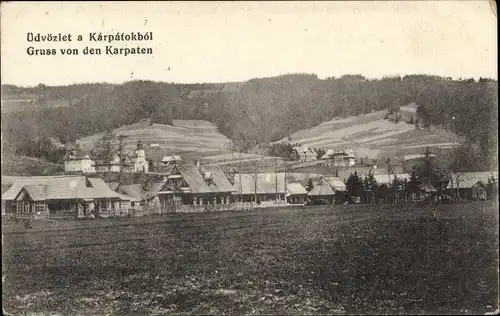 Ak Gruß aus den Karpaten, Ukraine