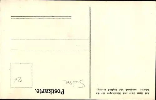 Ak Basel Bâle Stadt Schweiz, Elisabethenkirche