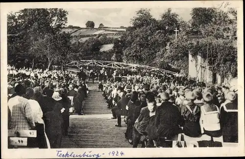 Ak Tecklenburg am Teutoburger Wald Westfalen, Deutsche Heimatfestspiele 1924, Freilichtbühne