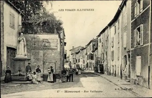 Ak Mirecourt Lothringen Vosges, Rue Vuillaume