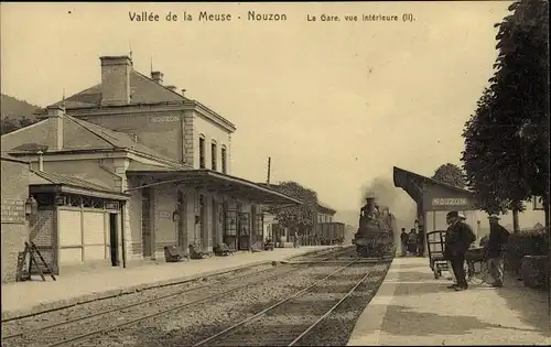 Ak Nouzon Nouzonville Ardennes, Interieur de la Gare