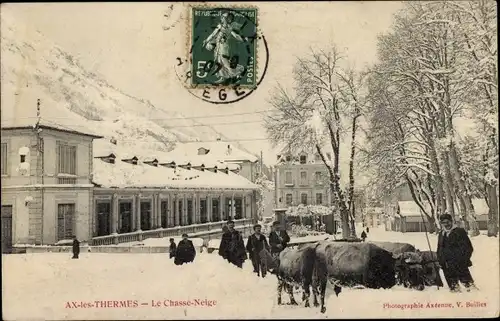 Ak Ax les Thermes Ariege, Le Chasse Neige, Winter