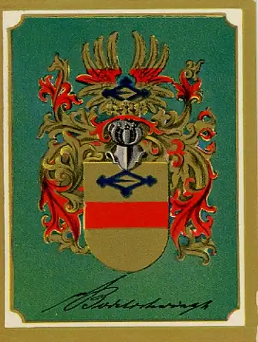 Sammelbild Ruhmreiche Deutsche Wappen Nr. 202, Friedrich von Bodelschwingh, Theologe