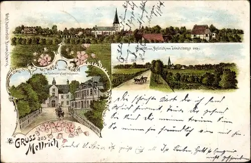 Litho Mellrich Anröchte in Westfalen, Ortsansichten