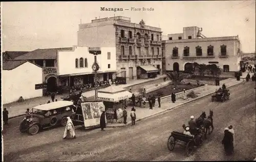 Ak El Jadida Mazagan Marokko, Place Brudo