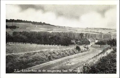 Ak Wittem Limburg Niederlande, Landschap in de omgeving