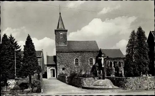 Ak Wahlwiller Limburg Niederlande, Serie Middeleeuwse Parochiekerken, H. Cunibert