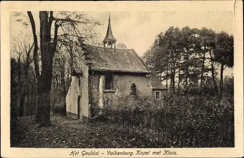 Ak Valkenburg Limburg Niederlande, Het Geuldal, Kapel met Kluis