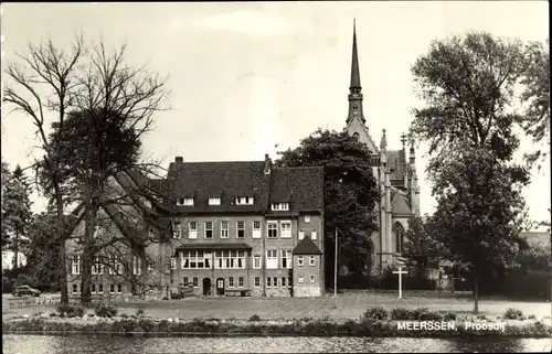 Ak Meerssen Limburg Niederlande, Proosdij