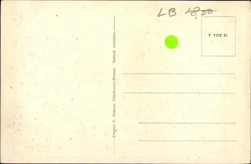 Ak Houthem Limburg Niederlande, Panorama vanaf den IJzeren toren