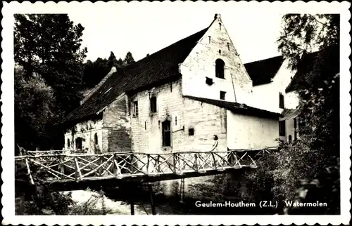 Ak Geulem Houthem Limburg Niederlande, Watermolen