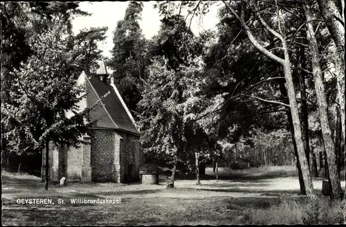 Ak Geysteren Geijsteren Limburg Niederlande, St. Willibrorduskapel