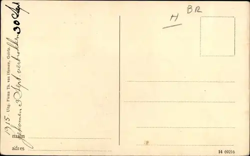 Ak Goirle Nordbrabant, R. C. Kerk