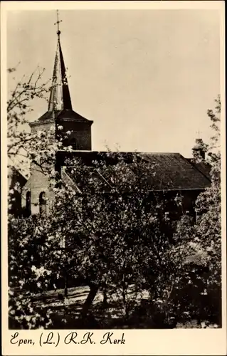 Ak Epen Limburg Niederlande, R. K. Kerk