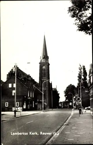 Ak Reuver Limburg Niederlande, Lambertus Kerk