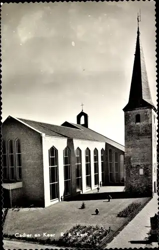 Ak Cadier en Keer Limburg Niederlande, R. K. Kerk