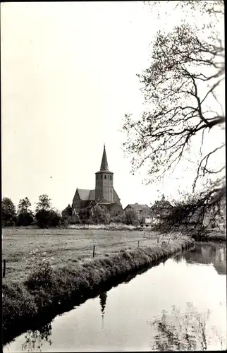 Ak Meerlo Limburg Niederlande, R. K. Kerk