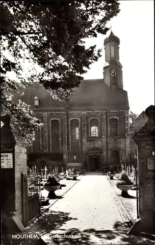 Ak Houthem Limburg Niederlande, Gerlachuskerk