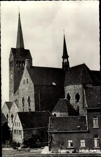 Ak Schimmert Limburg Niederlande, R. K. Kerk