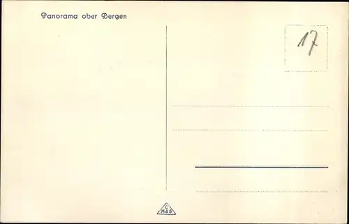 Ak Bergen Norwegen, Panorama