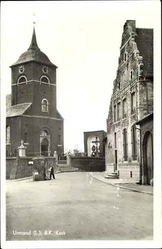 Ak Urmond Stein Limburg Niederlande, R. K. Kerk