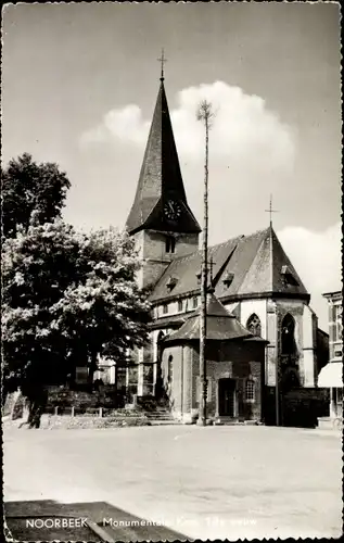 Ak Noorbeek Limburg Niederlande, Monumentale Kerk 12e eeuw