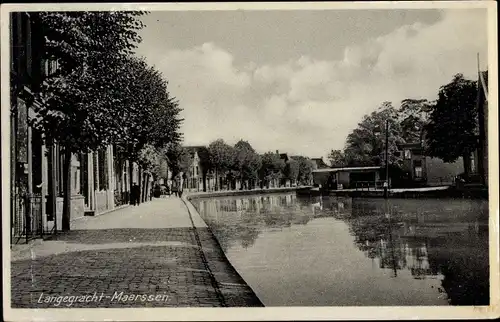 Ak Maarssen Utrecht, Langegracht