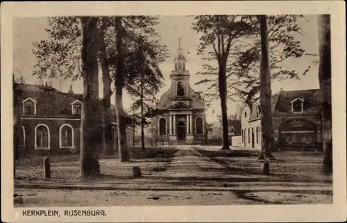 Ak Driebergen Rijsenburg Utrecht Niederlande, Kerkplein