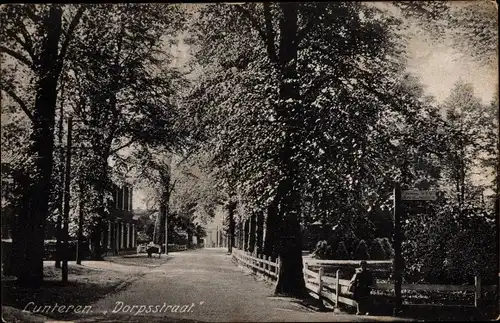 Ak Lunteren Ede Gelderland, Dorpsstraat