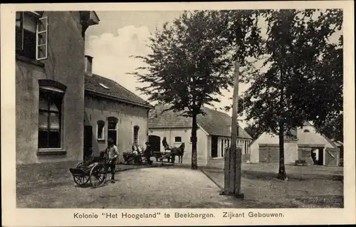 Ak Beekbergen Gelderland, Kolonie Het Hoogeland, Zijkant Gebouwen