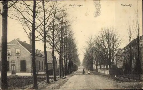 Ak Gendringen Gelderland, Molendijk