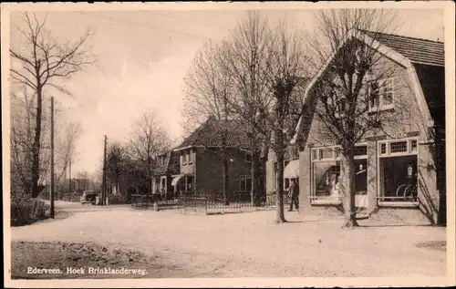 Ak Ederveen Gelderland, Hoek Brinklanderweg