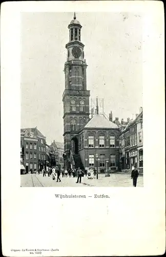 Ak Zutphen Gelderland, Wijnhuistoren