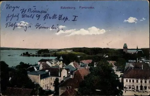 Ak Ratzeburg im Herzogtum Lauenburg, Panorama