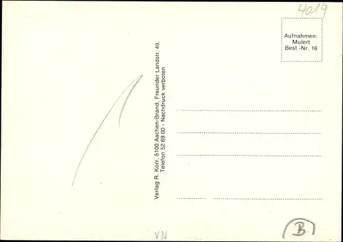 Ak Monheim am Rhein, Tor, Wohnblock