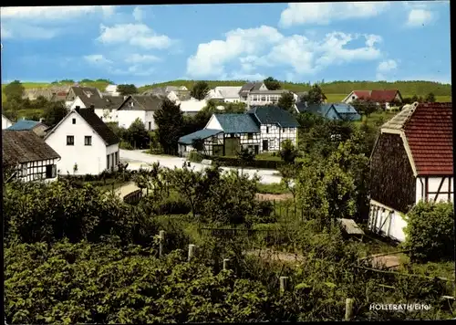 Ak Hollerath Hellenthal in der Eifel, Kaufhaus Röhl, Ortsansicht