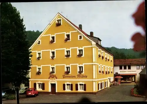 Ak Egloffstein Fränkische Schweiz, Pension Mühle, Talstraße 10, Bäckerei