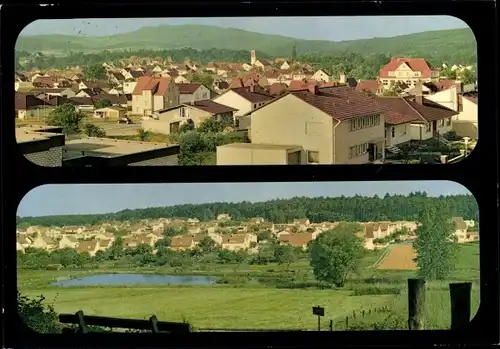Ak Traisa Mühltal im Odenwald Hessen, Panorama