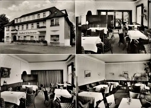 Ak Halle in Westfalen, Hotel H. Hollmann, Inh. G. Höltig, Innenansichten