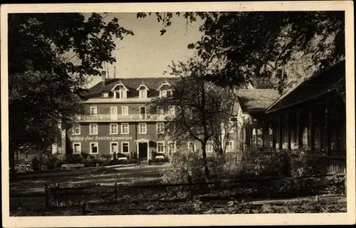 Ak Königsfeld im Schwarzwald Baden, Hotel und Gasthof der Brüdergemeine