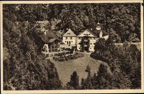 Ak Berchtesgaden in Oberbayern, Lehrerheim Schloss Fürstenstein