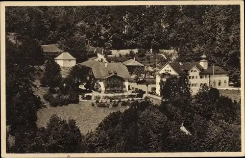 Ak Berchtesgaden in Oberbayern, Lehrerheim Schloss Fürstenstein