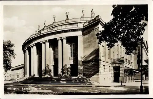 Ak Stuttgart in Württemberg, Landestheater