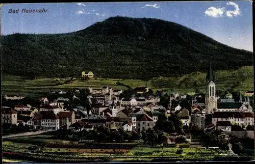 Ak Bad Neuenahr Ahrweiler in Rheinland Pfalz, Panorama, Kirche